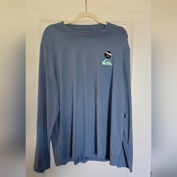 Men's Quiksilver Long Sleeve Surf Tee Size XL NWT - Picture 3 of 8
